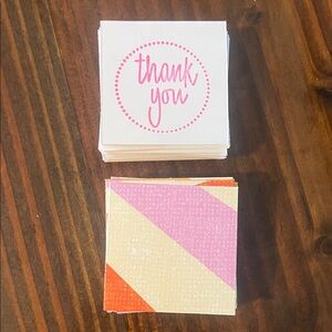 25 Homemade Colorful Thank You Cards